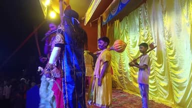 जय श्री राम महायज्ञ कोल्हुओं हो रहा था
