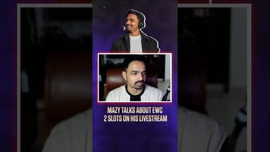 EWC Slot Update? #mazy #ewc #bgmi #bgminews #bgmiesports #indianesports #esportsindia #gamingnews