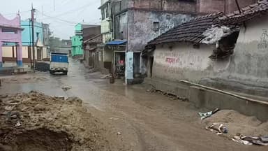 কালবৈশাখী ঝড়, বিদ্যুৎ ,বৃষ্টিপাত বরাবাজারে ।