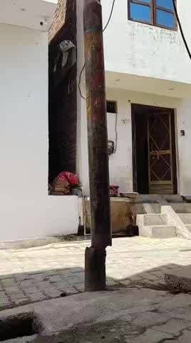 वार्ड नंबर 47, किशन नगर नलकूप कॉलोनी में जर्जर विद्युत पोल कभी भी बन सकता है बड़ी दुर्घटना की वजह। #वायरल #फिरोजाबाद