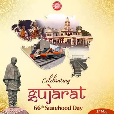 BLW celebrates Gujarat #StatehoodDay, enabling seamless Rail movement that fuels the state’s spirit of growth and enterprise.