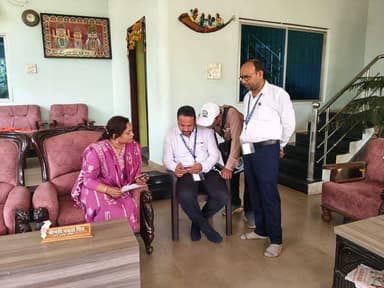 मोहला मानपुर अम्बागढ़ चौकी जिले में जनगणना 2027 का हुआ आगाज !
कलेक्टर श्रीमती तुलिका प्रजापति के मार्गदर्शन में आज से जन...