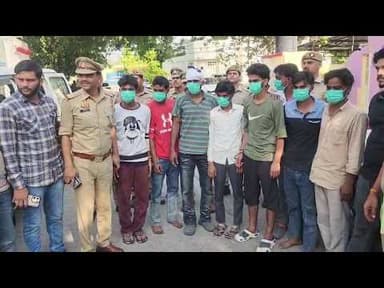क्वार्सी पुलिस ने फायरिंग करने के मामले में 10 अभियुक्त किये गिरफ्तार#jnsnews24 #jannayaksamrat #jan