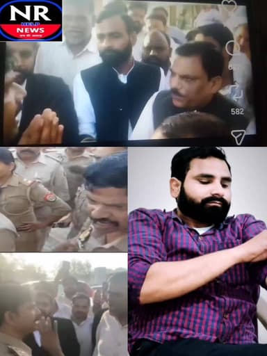उत्तर प्रदेश पुलिस में ऐसे पुलिस वाले को तत्काल प्रभाव से सस्पेंड कर दिया जाए। मेरी वहन होती तो मैं निपट लेता। यह शब्द