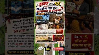 रायसेन की ट्रेन—आसमान से टपकेगी? #raisen #railnews #mpnews #viral #ministryofrailways #indiarailway