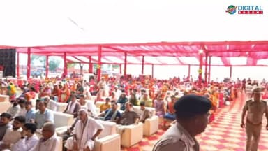 #LIVE: गोकलपुर आश्रम, रेवाड़ी में जनसभा में CM सैनी का संबोधन