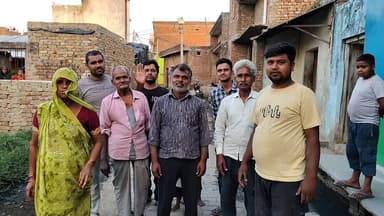 चंदौसी: गांव वनिया खेड़ा में सड़क किनारे नालियों में पसरी गंदगी और जल भराव की समस्या से जूझ रहे हैं ग्रामीण #jansmsya#