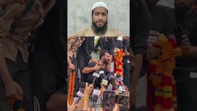 Mehraj Malik jail se bahar Aakar bhavuk halat mein joaap bhi sune #viralreelsfacebook #shortvideo