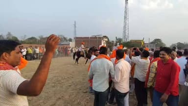 #रेवतीपुर क्षेत्र में रविवार को देर शाम अति प्राचीन मेला व रामलीला समिति के तत्वावधान में #नौली गांव में भव्य चेतक दौड़ ...