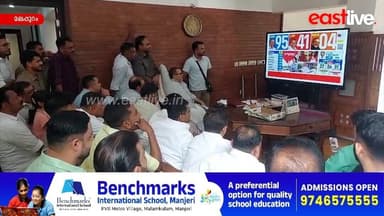വോട്ടെണ്ണൽ ദിനത്തിൽ പാണക്കാട് നിന്നുള്ള ദൃശ്യങ്ങൾ...