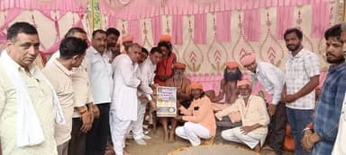 कायावर्णेश्वर महादेव मंदिर क्यासरा में नाथ योगी समाज के अघोरी संत जो एक में से 9 मई तक 21 धूणी के माध्यम से अग्नि तपस्या...