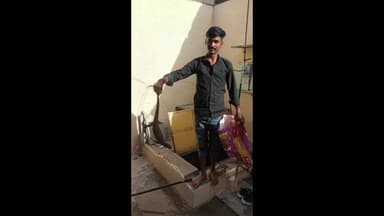 खन्ना कॉलोनी में घर में घुसी मॉनिटर लिजर्ड का सफल रेस्क्यू, लोगों में मची अफरा-तफरी