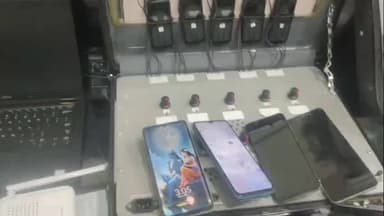नवलगढ़: कोलसिया में ऑनलाइन सट्टे पर पुलिस ने की रेड, भारी मात्रा में उपकरण व करोड़ों के लेनदेन का हिसाब जब्त, एक आरोपी गिरफ्तार