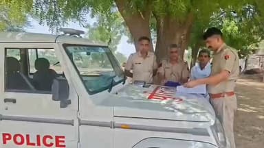लूनकरनसर: सत्तासर फांटा के पास अफीम सहित तस्कर को किया गया गिरफ्तार