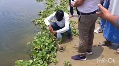 चौरीचौरा: प्रदूषण विभाग ने राप्ती नदी के पानी का लिया नमूना