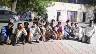 नोखा: नोखा में सट्टे पर बड़ी कार्रवाई, 17 हजार रुपए के साथ 13 सटोरियों को किया गया गिरफ्तार