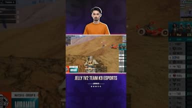 Jelly 1v2s Team K9 Esports 😱#jelly #TAGonTOP #bmps #bgmi #bgminews #bgmiesports #indianesports