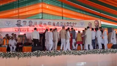 सांपला में सीएम ने की ताबड़तोड़ घोषणा,जल्द आएगी मेट्रो,18 सरपंच हुए शामिल #rohtakmdu #sampla