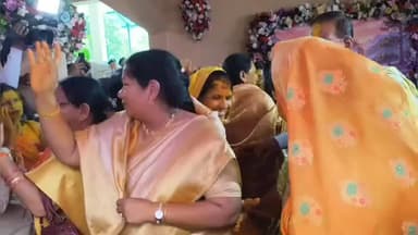 नारायणगंज: कैबिनेट मंत्री थिरकीं, जेवरा पहुँचे दो राज्यों के मुख्यमंत्री, मुख्यमंत्री डॉ. मोहन यादव ने की ज्योति कलश की स्थापना