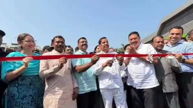 पालघर: नारिंगी रेल्वे ओव्हर ब्रिजचे पालकमंत्री गणेश नाईक यांच्या हस्ते लोकार्पण