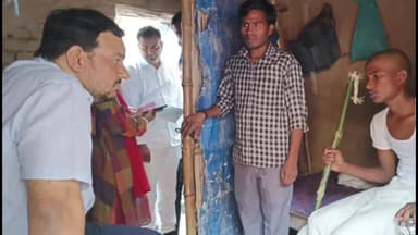 ग़ाज़ीपुर जिलाधिकारी महोदय ने पीड़ित अनाथ बच्चों को मदद करने का वीडियो वायरल #ghazipurnews