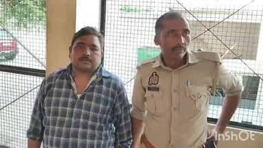 तहसील क्षेत्र के ग्राम धुलखरा में पत्नी के साथ झगड़ा कर रहे पति को पुलिस ने किया गिरफ्तार
