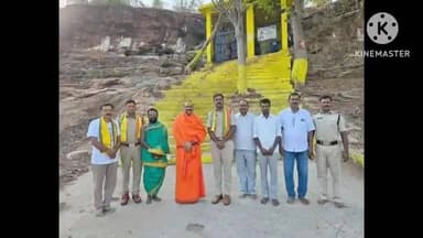 చెన్నూరు: వేలాల గట్టు మల్లన్న స్వామిని దర్శించుకున్న డీసీపీ భాస్కర్