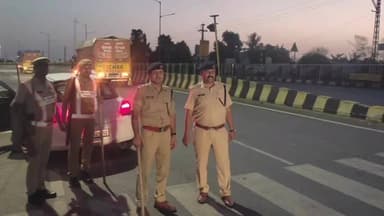 राजसमंद: राजसमंद पुलिस ने ताबड़तोड़ नाकाबंदी की, 137 वाहन चालकों पर कार्रवाई, 3 कारें जब्त