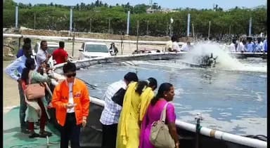 நாகப்பட்டினம்: மேல வாஞ்சூர் பகுதிகளில் அதி நவீன முறையில் வனாமி இறால் வளர்ப்பு தொழில்நுட்ப குறித்த கருத்தரங்கம்