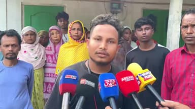 ধুবুৰী ভাগ: তামাৰহাটৰ নাটাবাৰী ২য় খণ্ড গাঁৱত তিনি সন্তানৰ মাতৃক হত্যা অভিযোগ স্বামীৰ বিৰুদ্ধে ভুক্তভোগী আত্মীয়ৰ প্ৰতিক্ৰিয়া।