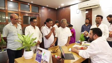 ଧର୍ମଶାଳା: କୁମାରୀ ସ୍ଥିତ ବିଜେପି କାର୍ଯ୍ୟାଳୟରେ ସ୍ଥାନିୟ ବାସିନ୍ଦାଙ୍କ ସମସ୍ୟା ପଚାରି ବୁଝିଲେ ବିଧାୟକ ହିମାଂଶୁ ଶେଖର ସାହୁ