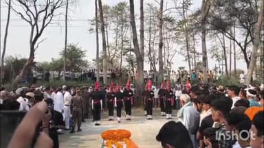 चरखी दादरी: जम्मू कश्मीर में तैनात झोझू खुर्द निवासी आनंद का पीटी के दौरान निधन, सैन्य सम्मान के साथ हुआ अंतिम संस्कार