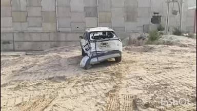 दातागंज: दातागंज क्षेत्र के पापड़ के गंगा एक्सप्रेसवे पर एक कार को ट्रक ने मारी टक्कर, एक व्यक्ति घायल