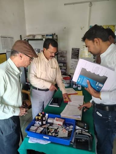➡️ सीएमएचओ ने प्राथमिक स्वास्थ्य केन्द्र बीजादेही, उप स्वास्थ्य केन्द्रों का किया औचक निरीक्षण
मुख्य चिकित्सा एवं स्वास...