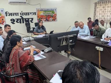 ग्रामीण विकास कार्यो की समीक्षा बैठक आयोजित
नवीन जिला पंचायत भवनों का कार्य शीघ्रता से पूर्ण करने के निर्देश
------
#श्य...