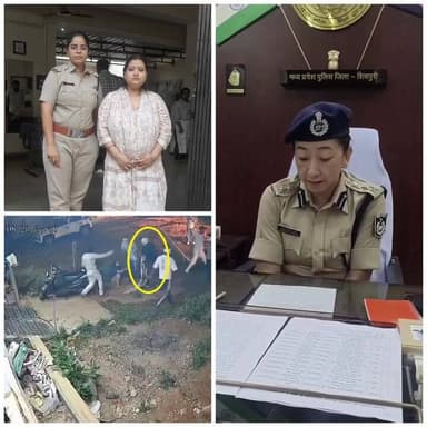 धन्यवाद SP Shivpuri मैम ; शिवपुरी से अपहरण हुई लड़की को मध्य प्रदेश पुलिस ने किया बरामद, आरोपी पुष्पेंद्र चौहान भी गिरफ्...