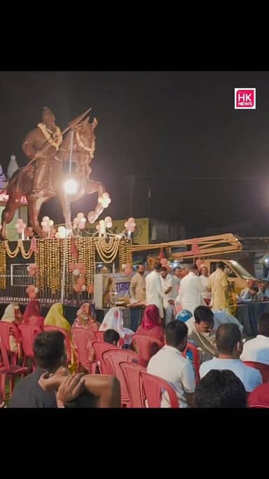 छपारा नगर में #MaharanaPratap जयंती पर राजपूत क्षत्रिय समाज द्वारा भव्य पूजन एवं माल्यार्पण कार्यक्रम आयोजित किया गया, ज...