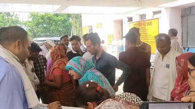 #रसूलाबाद अनाज से लदी पिकअप ने बाइक सवार को रौंदा, मौके पर दर्दनाक मौत...