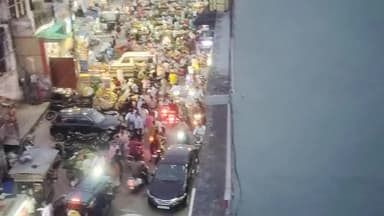 Ramnagar ka tera road mai laga jam