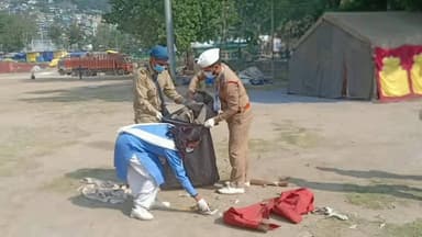 भुंतर: सफाई अभियान के माध्यम से ढालपुर मैदान में संत निरंकारी मिशन ने जगाई सामाजिक चेतना