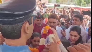 मेहरादासी गांव में ऑपरेशन सिंदूर के शहीद सार्जेंट सुरेंद्र मोगा की प्रतिमा का अनावरण, मां की आंखें हुईं नम