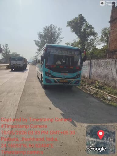 barkhata Thana main jabran gadi roka Gaya Hai Nayak Bus ka Malik aur staff sab roka Hai