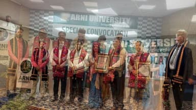 डॉ. राधिका शर्मा को अरनी विश्वविद्यालय से मानद डॉक्टरेट, विज्ञान और समाज सेवा में योगदान के लिए मिला सम्मान
#DrRadhikaSh...