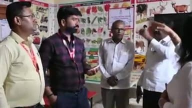 नगर: वडगाव गुप्ता येथे लोक सहभागातून गावाचा विकास, ग्रामपंचायतची कामाची तपासणी