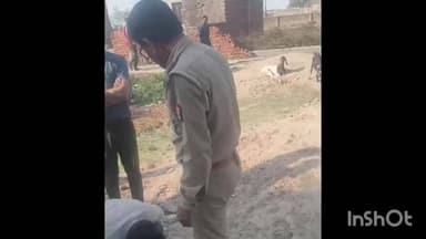 कोल: विजयगढ़ में जुआरी को दारोगा ने दी अजीब सज़ा, पीठ पर ईट रखकर बनाया मुर्गा, वीडियो वायरल, SSP ने किया लाइन हाजिर