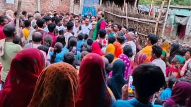 महिषी: महिषी विधायक ने एमडीएम भोजन से बीमार बच्चों और परिजनों से मुलाकात की