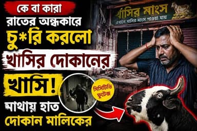 রাতের অন্ধকারে খাসির দোকানে চুরি, উধাও ১২ খাসি
R. News Following Chinsura - চুঁচুড়া - Chinsurah Hooghly-Chuchura #unnay...