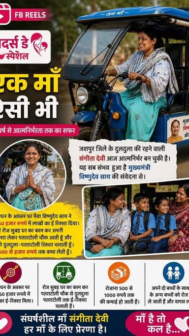 मदर्स डे स्पेशल : एक माँ ऐसी भी…#jashpur #जशपुर #छत्तीसगढ़ #chhattisgarh #vishnu