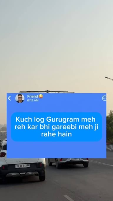 Gurgaon me Bhii reh ke gareeb hi Reh gaye
#gurugramjanta #gurugram #gareeb