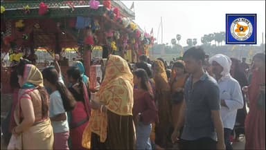 लखीसराय। विष्णु महायज्ञ में उमड़ी श्रद्धालुओं की भारी भीड़। #lakhisarai